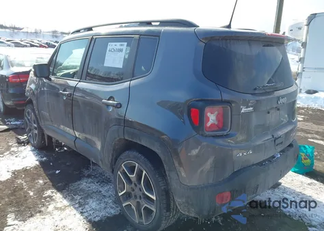 2020 Jeep Renegade Limited 4X4 z USA, uszkodzony, nr VIN ZACNJBD13LPM04181